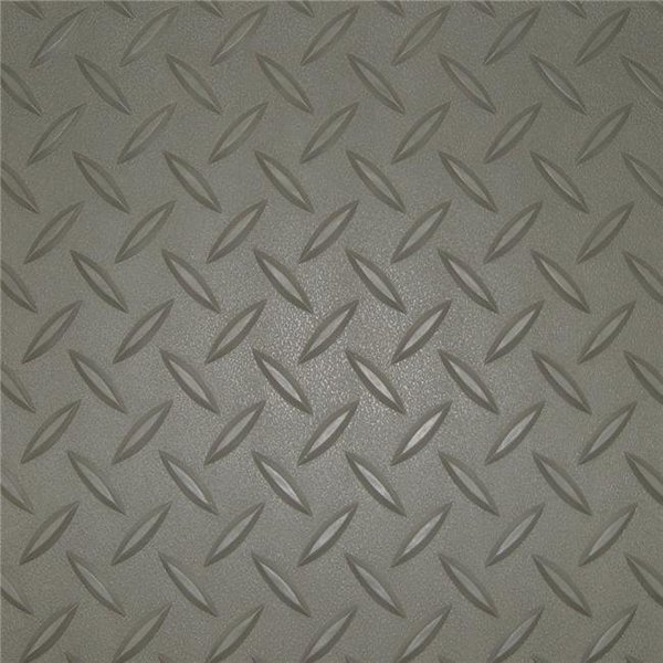 Diamond Deck Diamond Deck 85053 5 x 3 ft. Pewter Textured Door Mat 85053